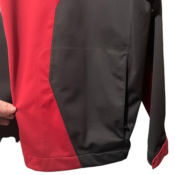 NIKE Golf Quarter Zip Golf Pullover Jacket with Pockets and back pocket Size XL - Picture 6 of 9
